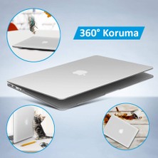 Codegen Apple 13" Macbook Air A1932 A2179 Mavi Mermer Kılıf Koruyucu Kapak CMAT-133BM