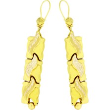 T51 Tuğrul Altın Altın Küpe T002540