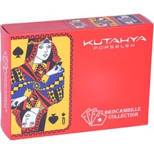 Kütahya Porselen Briscambille 18X13  3 Parça Düz Tabak
