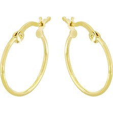 T51 Tuğrul Altın Altın Halka Küpe T046521