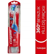 Colgate 360 Pilli Optik Beyaz Platinum Beyazlatıcı Yumuşak Diş Fırçası Diş Fırçası