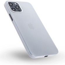 Bast Apple iphone 12 Pro Max Ultra Ince Telefon Kılıfı Beyaz