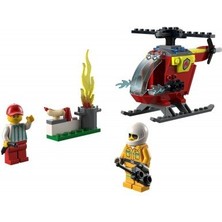 LEGO City İtfaiye Helikopteri 60318 Yapım Seti (53 Parça)