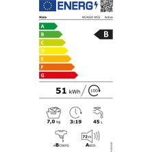 Miele WCA020 WCS Active 7 Kg 1400 Devir Çamaşır Makinesi