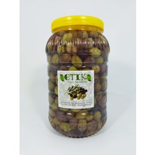 Etik Yerli Ürünler Manzalina Cinsi Dilme Tatlanmış Zeytin 3 Kg