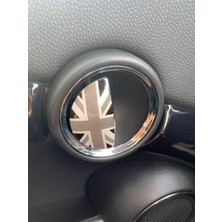 RoseTR Mini Cooper Iç Kapı Kolu Kaplama Sticker Union Jk Gray Jk Rainbow Checker