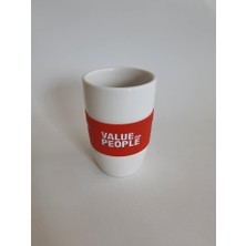 Hasyılmaz Porselen Kulpsuz Kahve Fincanı - Porselen Bardak