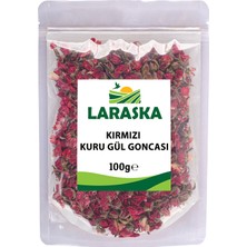 Laraska Koyu Kırmızı Kuru Gül Goncası 100G