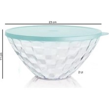 Tupperware Pırlanta Servis 2 Lt Saklama Kabı Hsgl