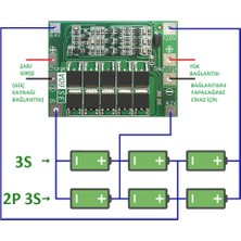 Micron 3s 60A 12.6V Standart Lityum 18650 Bms Pil Batarya Koruma Modülü