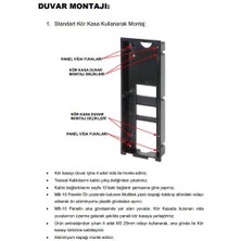 Multitek Multibus Sistem Mb-10 Görüntülü Zil Kapı Paneli 9g 02 01 0001 - Kartlı Geçiş Özelliği Yok