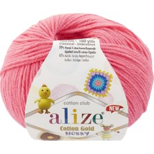 Alize Cotton Gold Hobby New El Örgü Ipi Renk Kodu: 33 - Şeker Pembe