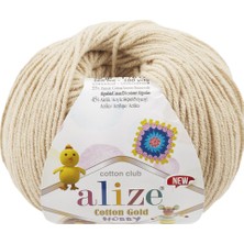 Alize Cotton Gold Hobby New El Örgü Ipi Renk Kodu: 458 - Taş