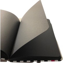 Misto Shop Love Siyah Yapraklı Defter