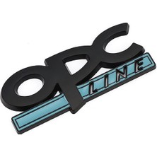 Gardenauto Opel Opc Line Paslanmaz Metal Bagaj Arma Logo
