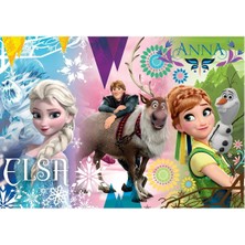 KS Games FRZ113 Ks, Frozen 200 Parça Puzzle