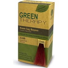 Green Therapy Krem Saç Boyası 5.66 Şarap Kızılı