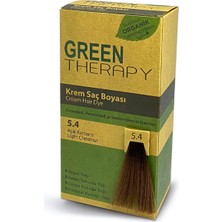 Green Therapy Krem Saç Boyası 5.4 Açık Kestane