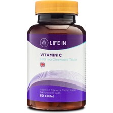 Life In C Vitamini Çiğneme Tablet