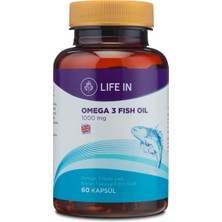 Life In Omega 3 Balık Yağı Kapsül