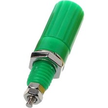 Motorobit 4mm Born Jak - Banana Yeşil Dişi Soket Vidalı
