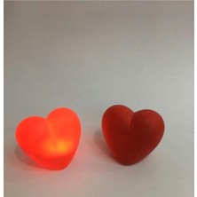 Mini Dünyam Mini Dunyam Kırmızı Kalpli LED Lamba