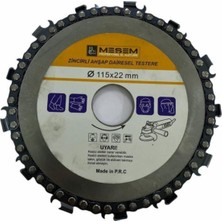 Meşem Meşem 929 115X22 mm Zincirli Ahşap Dairesel Testere