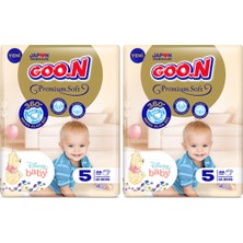 Goon Premium Soft Bebek Bezi 5 Numara 12-20 kg 28' Li  2 Paket