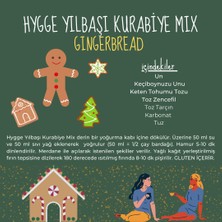 Hygge Foods Evde Süper Yılbaşı - Sıcak Şarap Seti & Zencefilli Gingerbread Ince Kurabiye Mix - Beyaz Şeker Içermez - Limited Edition