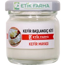 Etik-Farma Özel Üretim ORGANİK Kafkas Süt Kefir Mayası Mini Başlangıç Kiti