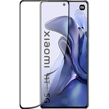 Case World Caseworld Xiaomi Mi 11T Tam Kaplayan Fiber Nano Ekran Koruyucu Cam