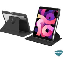 Microsonic Apple iPad 10.2'' 9. Nesil Kılıf (A2602-A2604-A2603-A2605) Regal Folio Siyah