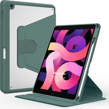 Microsonic Apple iPad 10.2'' 9. Nesil Kılıf (A2602-A2604-A2603-A2605) Regal Folio Koyu Yeşil