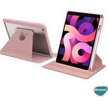 Microsonic Apple iPad 10.2'' 8. Nesil Kılıf (A2270-A2428-A2429-A2430) Regal Folio Pembe