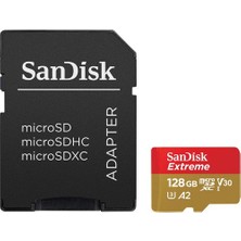 Sandisk 128 GB Micro Sd Kart 100 Mb/s