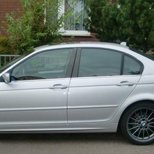 My Tuning Bmw 3 Seri E46 Krom Cam Çıtası 4 Parça P.çelik 1998-2005