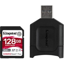 Kingston 128GB Canvas React Plus Uhs-Iı SD Hafıza Kartı MLPR2/128GB