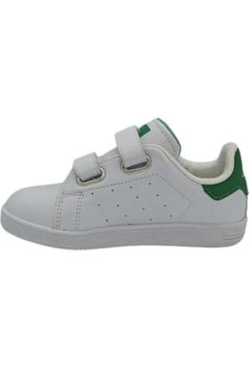 Flyer Çocuk Beyaz-Yeşil Sneaker Ayakkabı