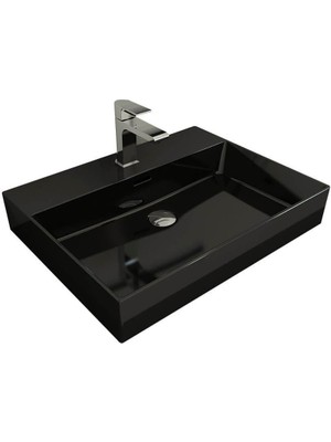 Bocchi Milano Lavabo 60 cm Parlak Siyah 1376-005-0126