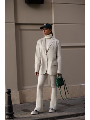 Dericlub WM05 Blazer Kadın Deri Ceket