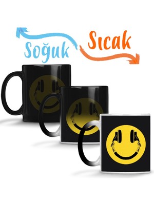 Baskı Dükkanı Dj Mothions Sihirli Kupa Bardak Porselen