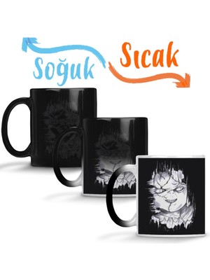 Baskı Dükkanı Chucky Sihirli Kupa Bardak Porselen