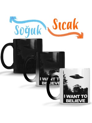 Baskı Dükkanı I'm Nerd Sihirli Kupa Bardak Porselen