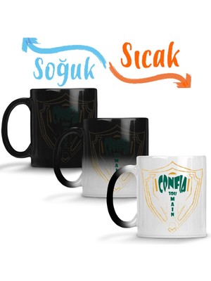 Baskı Dükkanı League Of Legends 03 Sihirli Kupa Bardak Porselen