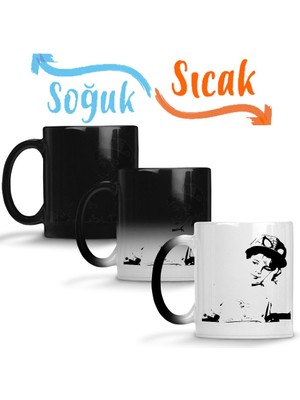 Baskı Dükkanı Spiderboy 03 Sihirli Kupa Bardak Porselen