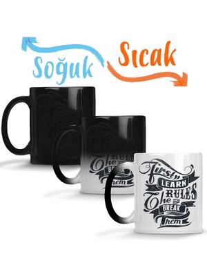 Baskı Dükkanı Estilo Europeu Sihirli Kupa Bardak Porselen