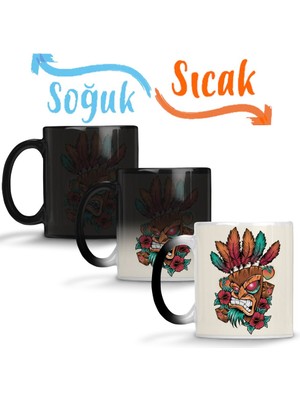 Baskı Dükkanı Aku Aku Sihirli Kupa Bardak