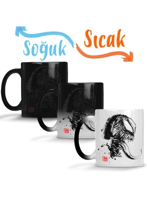 Baskı Dükkanı Venom 02 Sihirli Kupa Bardak Porselen