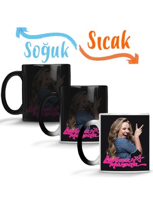 Baskı Dükkanı Larissa Manoela Sihirli Kupa Bardak Porselen