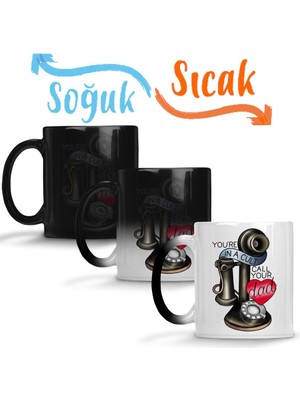 Baskı Dükkanı My Favorite Murder Sihirli Kupa Bardak Porselen